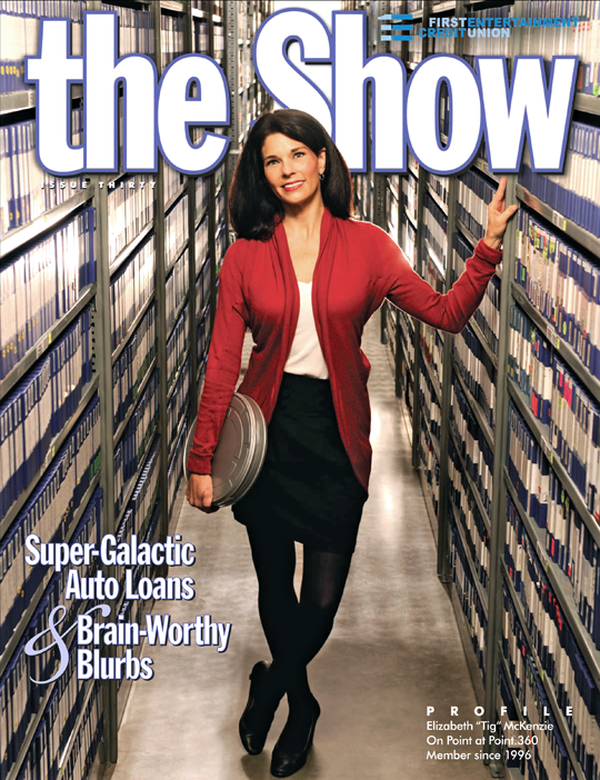 First Entertainment Credit Union The Show issue 30 cover shot Elizabeth Tig McKenzie