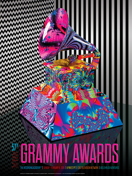 57th Annual Grammy Awards Poster 2015